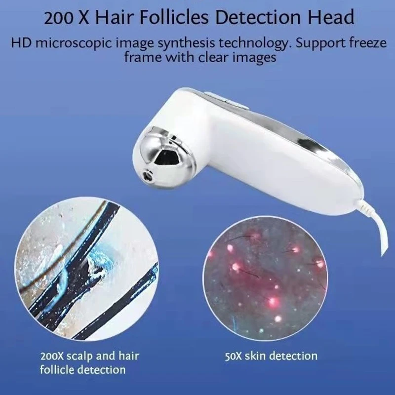 High Quality Facial Analysis Hair Scalp Scanner Detector Hair Analyzer Skin Scalp Hair Analysis Machine