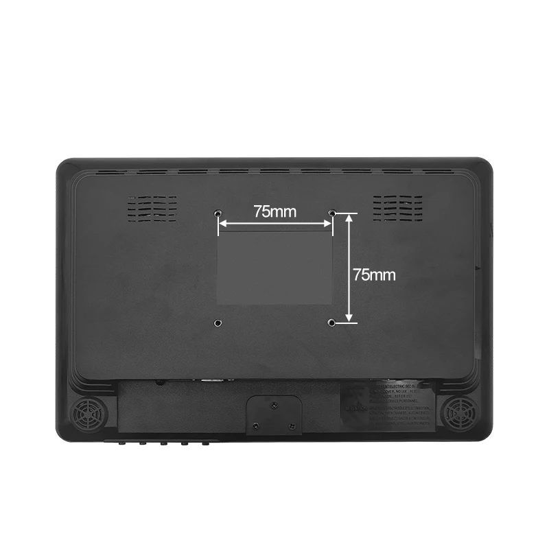 Cheap 12 / 12.1 inch TFT Front LCD Monitor for Desktop for industrial PC Computer with 1280*800 VGA HD-MI BNC Resistive Touch