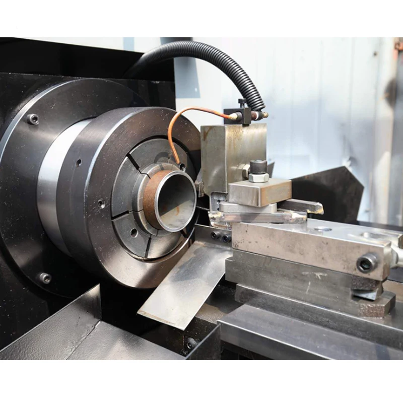 High precision CNC pipe cutting machine automatic lathe metal pipe cutting machine