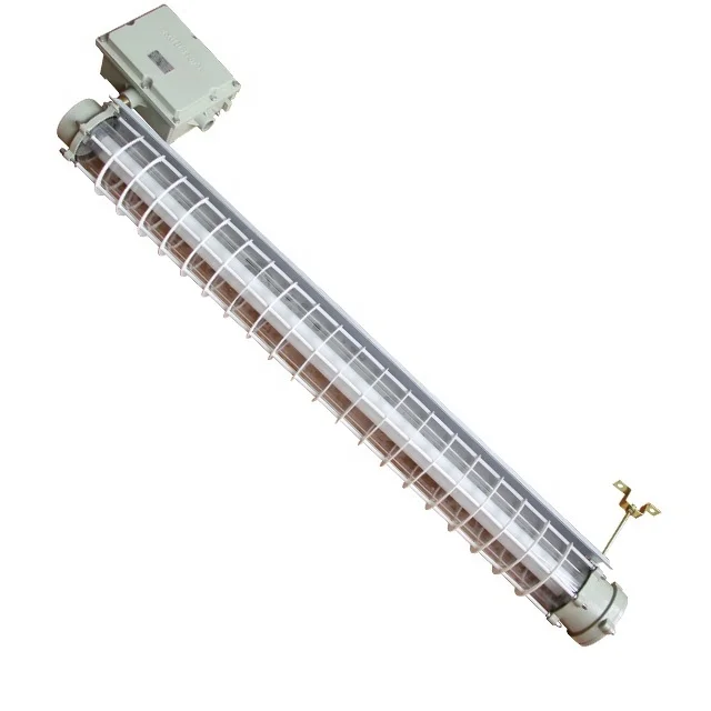 Factory Supply ATEX IP66 Explosion Proof Lighting Glass Tube Explosion Proof Linear Lighting for Hazardous Locations
