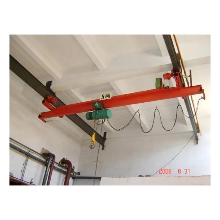Factory price wholesale Electric single beam suspension 10t bridge crane construction over head traveling
