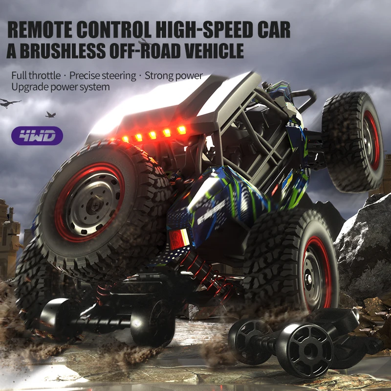 Sales PRO RC Car Brushless 2.4G 4WD Drive 1/16 70km High Speed RC Car Remote Control Off Road Buggy RC Vehicle Truck