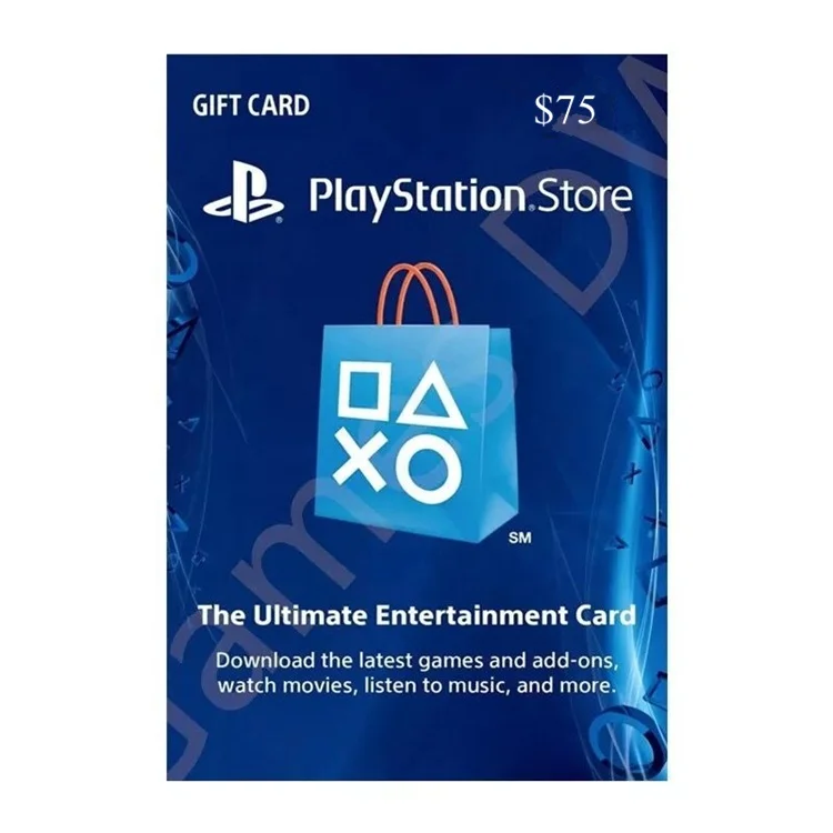 PlayStation Network $25 redeem Code - 25 Dollar PSN - PS4/PS3/PSP USA