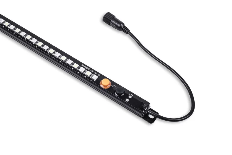 Waterproof Linear LED Light Bar Fixture w/ DC Barrel Connector and On/Off Button