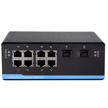Gigabit Fiber Optic Ethernet Switch 10 Port Fiber Optic Ethernet Switch 10 Port Networking Switch