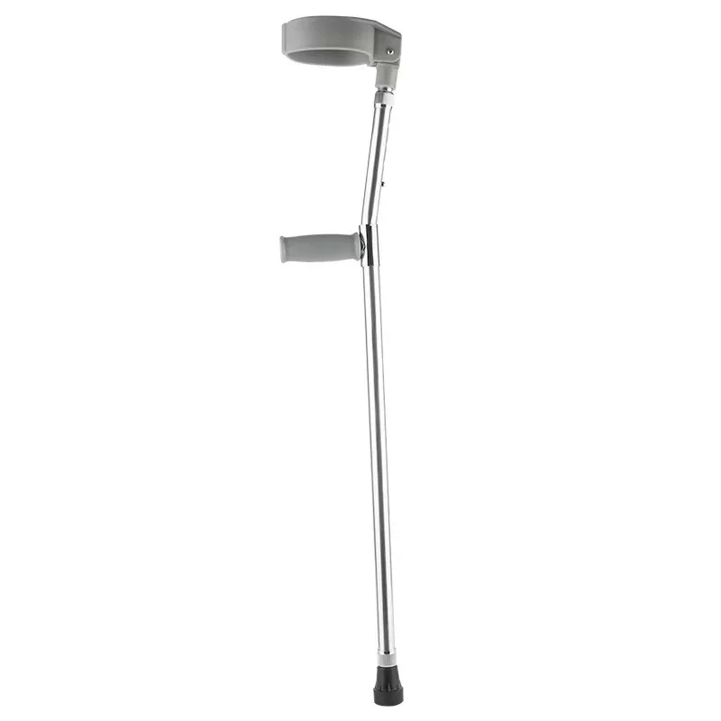 Old man medical cane aluminium disabled crutches walking cane handicap adjustable elbow crutch walking stick