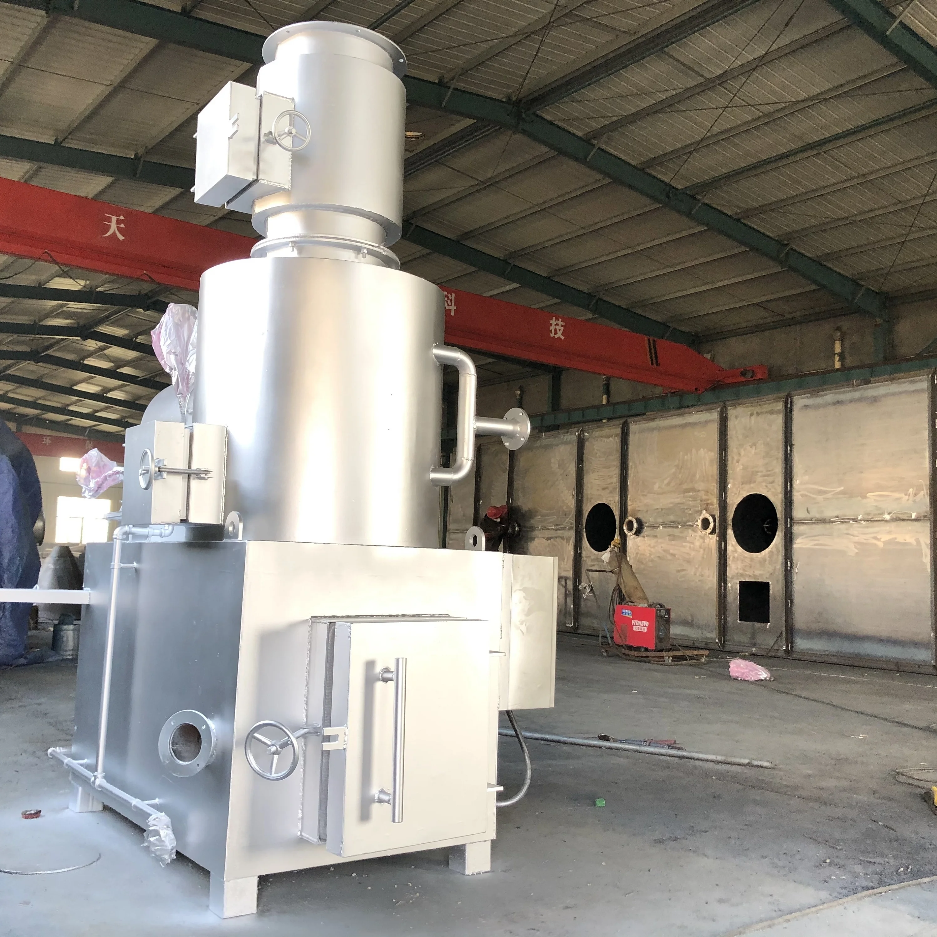 Chemical hazardous waste burning machine incinerator