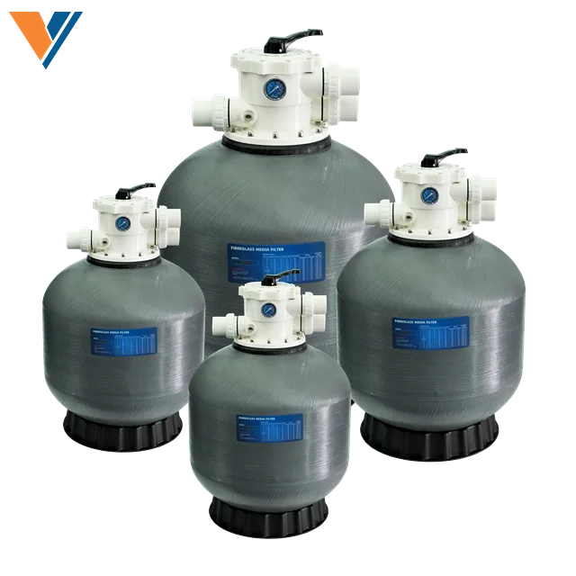 China supplier  good  price  Automatic backwash  fiberglass sand filter swimming pool sand filter