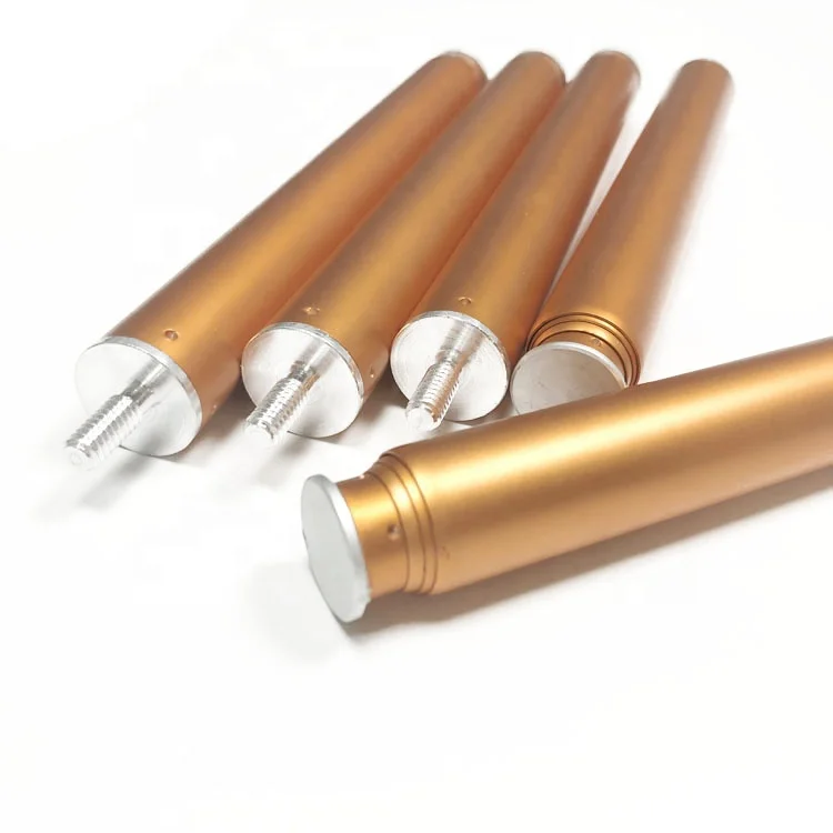 small aluminum telescopic round tube aluminum extension pole