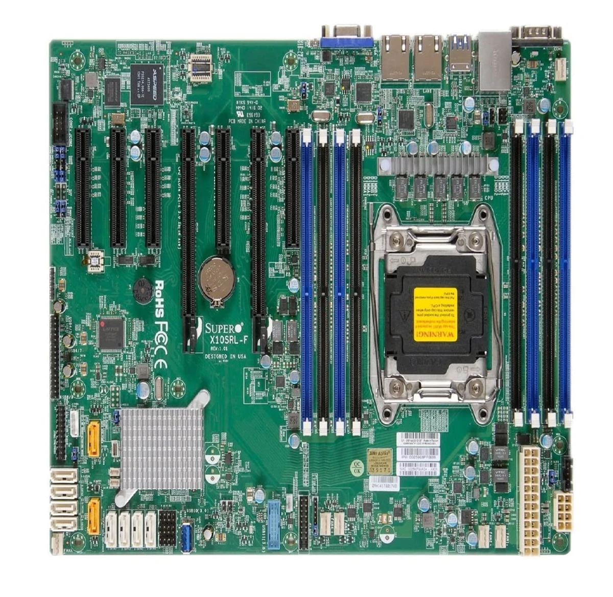 Super X10SRL-i C612 Chipset Dual  LGA2011 support Xeon E5-2600 V3 V4  DDR4 RAM ATX Motherboard