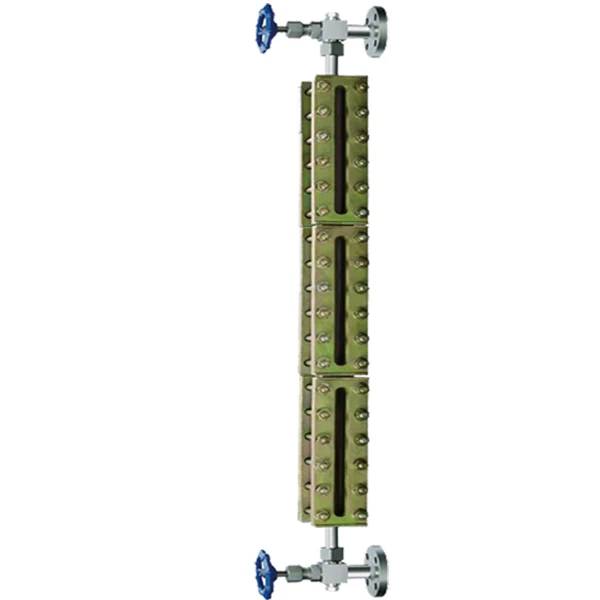 high temperature high pressure  ULB-S Double Color Glass Plate Level Gauge