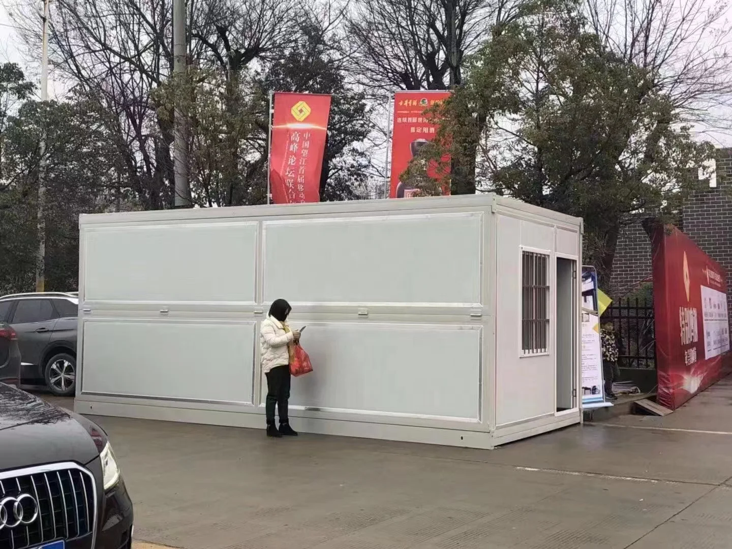 Manufacturer Direct Sale Easy Installation Folder House Modern Cheap Prefab Homes folder house