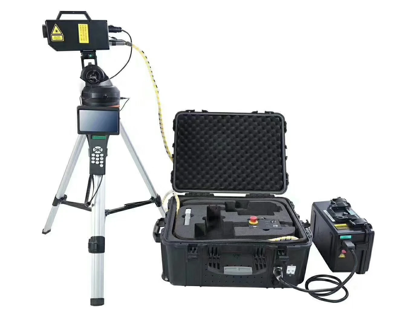 300 W 500 W 1000 W Kannettava kuitulaser esteenpoistolaite puiden poistamiseen tarkoitettu laite