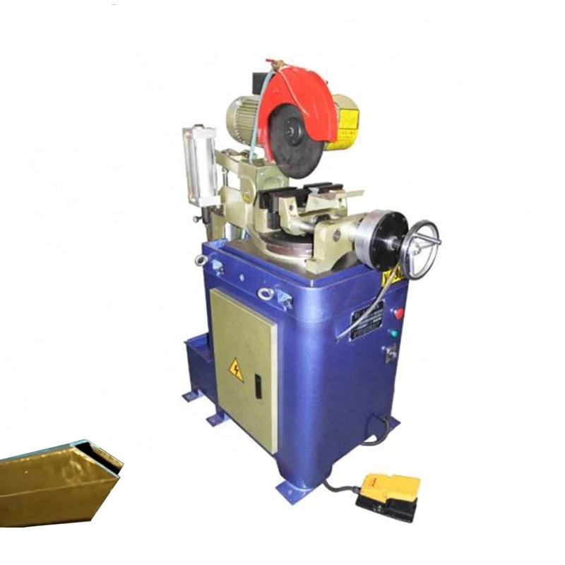 YJ-315Q Metal hydraulic square alloy steel cold saw blade pneumatic pipe cutting machine