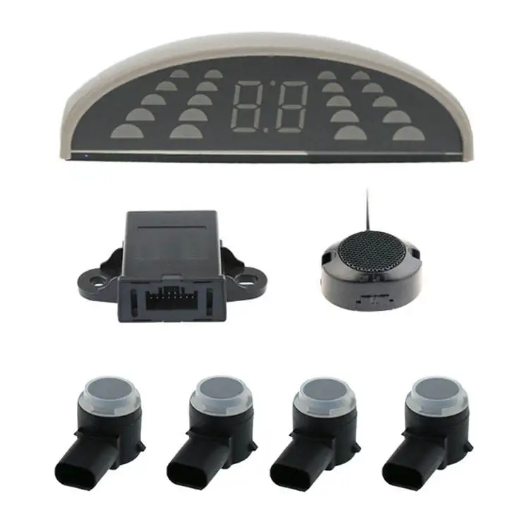 Новый электромагнитный автомобильный ассистент pdc комплект системы парковки с 4 датчиками заднего хода