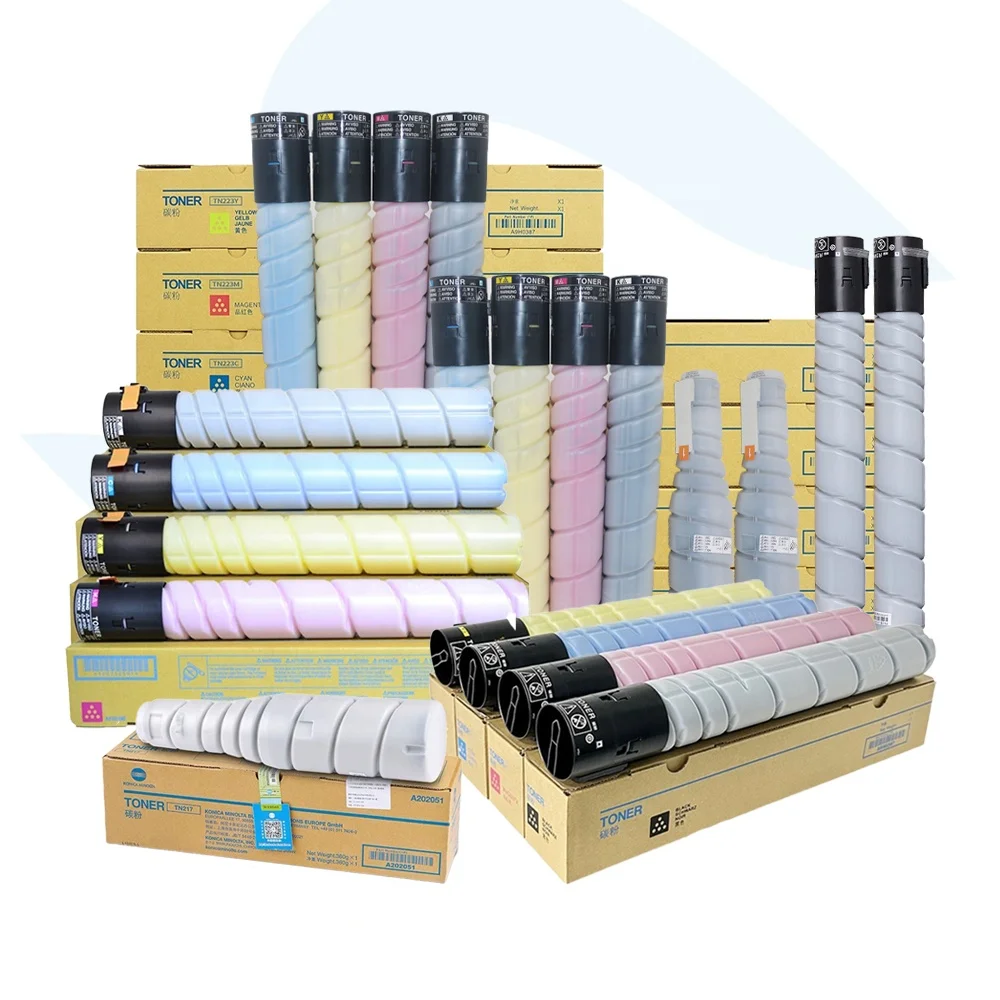 S-C Original Genuine Quality Color Toner Compatible For Konica Minolta Bizhub C308 368 554E 454  Copier Toner Cartridge