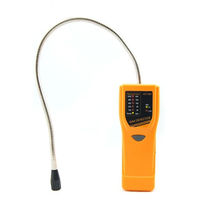 Handheld Propane Gas Leakage Tester Methane Gas Leak Detector AZ7201