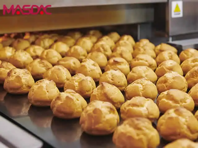 High Mix Production Stainless Steel Inner Wall Far Infrared Ray Baking Tunnel Commercial Gas Oven For Bakery