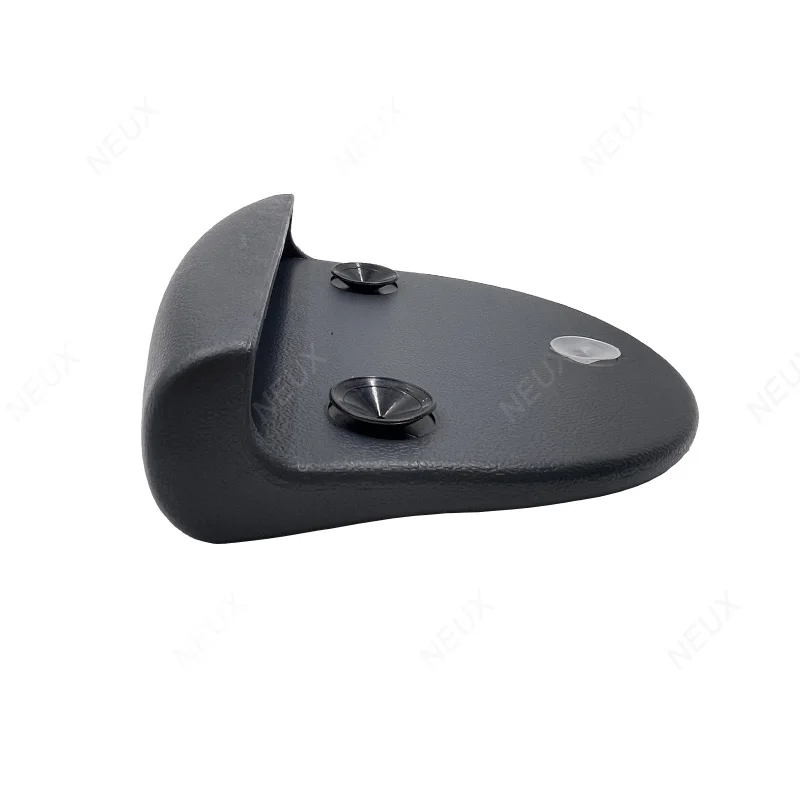 Wholesale Waterproof Eco Friendly Black PU Whirlpool Bathtub Pillow With Suction Cups