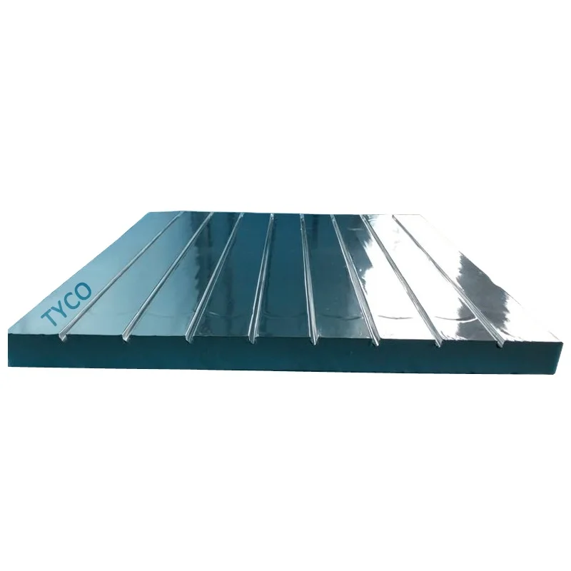 
Hydronic radiant heating floor panels for heat system 