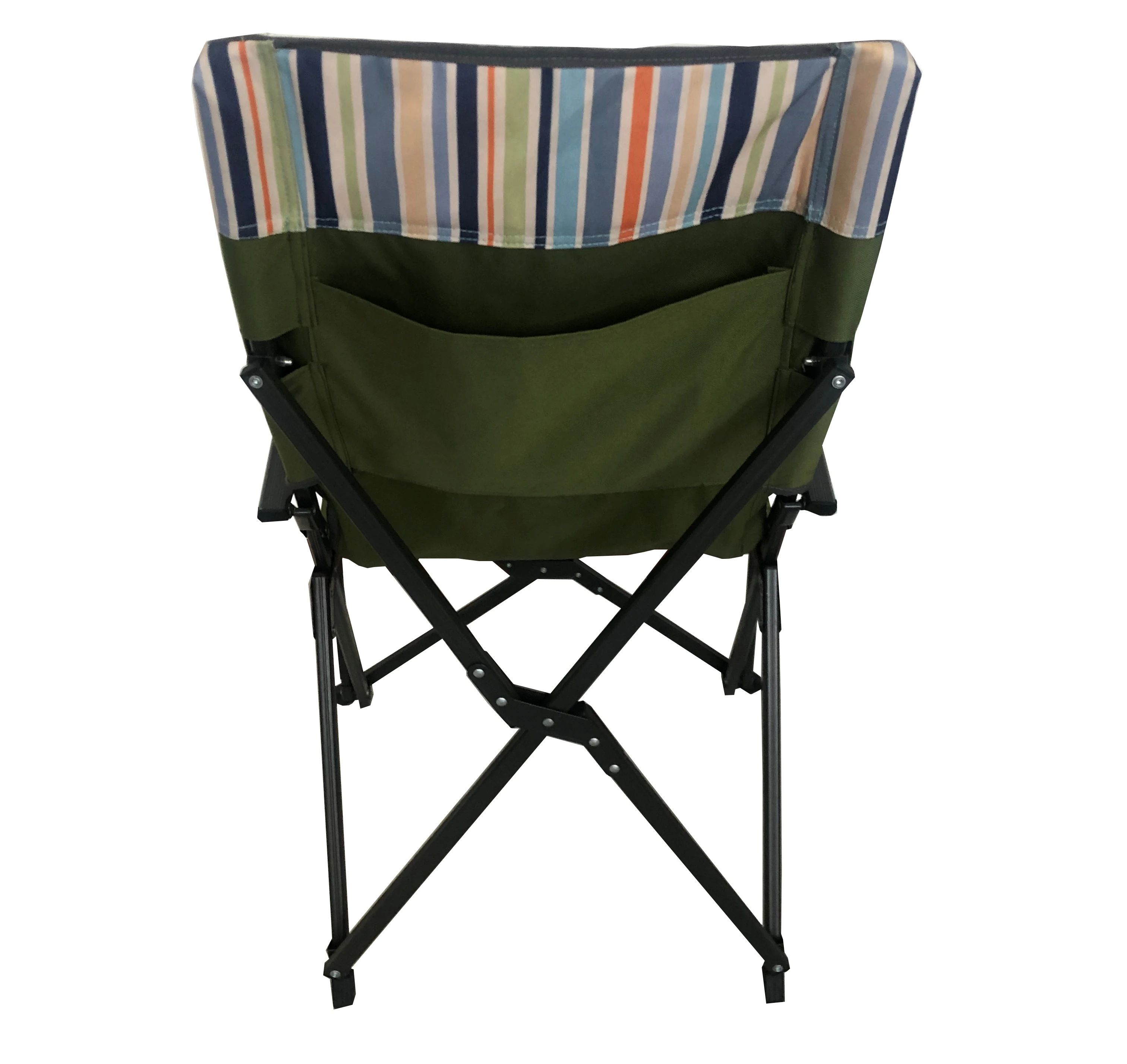 
aluminum frame light weight folding hard armrest camp chair 