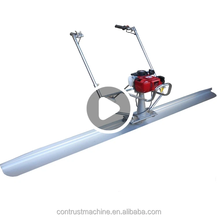 concrete floor leveling vibratory laser screed machine electric concrete screed concrete vibrating level ruler