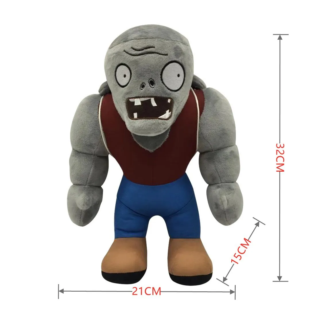 Hot sale  Plants vs zombies plush toys PVZ Tall Giant Zombie dolls wholesale