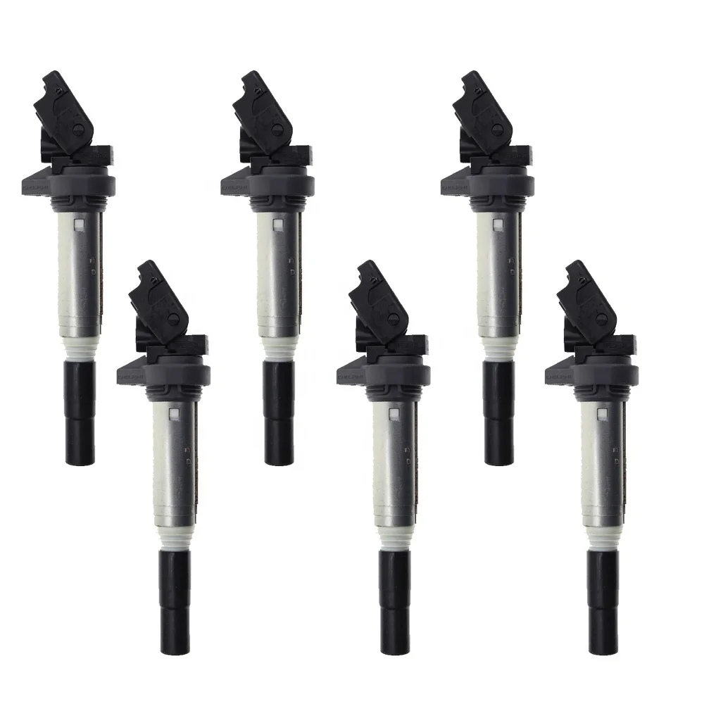 New Direct Ignition Coils For BMW Models Equipped with Delphi Coils 12138616153*6pcs