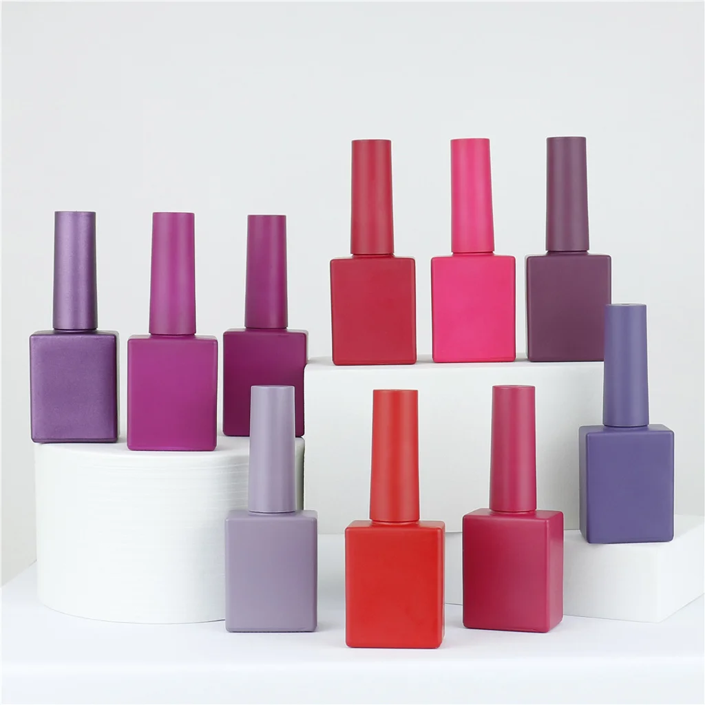 Квадратный спрей белого цвета для УФ-гель-лака, 10 мл, 12 мл, 15 мл