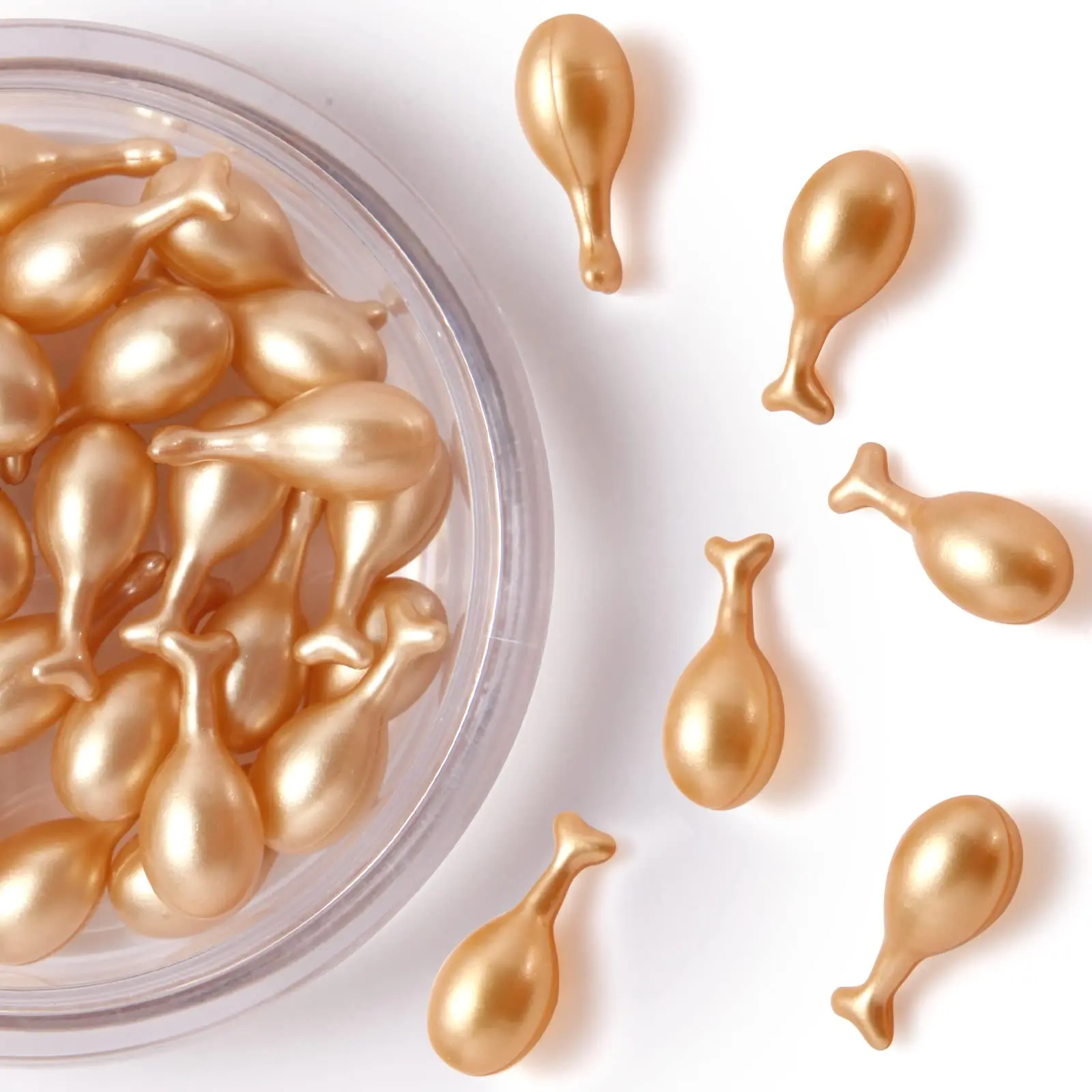 Free Sample Hyaluronic Acid Face Serum Capsules Placenta Anti Wrinkle Moisturizer Improves Skin Vitality Capsule Serum Skin Care