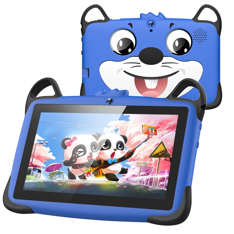 The Puzzle game parental control Eye protection cheap kids android7 rugged tablet 7 inch tablet pc for children toy kids tablet