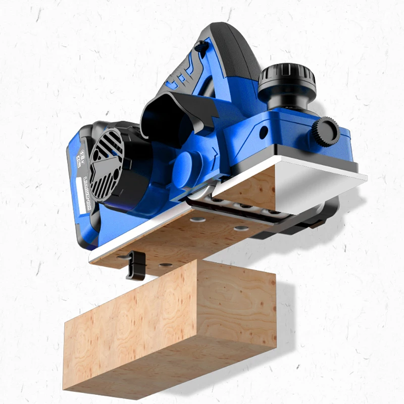 Multifunctional Electric Planer Portable Desktop Small Table Planer Woodworking Pressure Vegetable Cutting Board Household Use