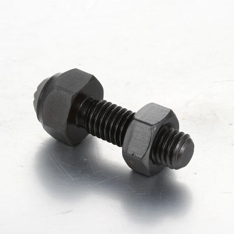 Reliable Black Steel Bolts Ball Point Hex Flat Toothed Surface Ball Screw Clamping Flat Toothed Surface Ball Screw Clamping