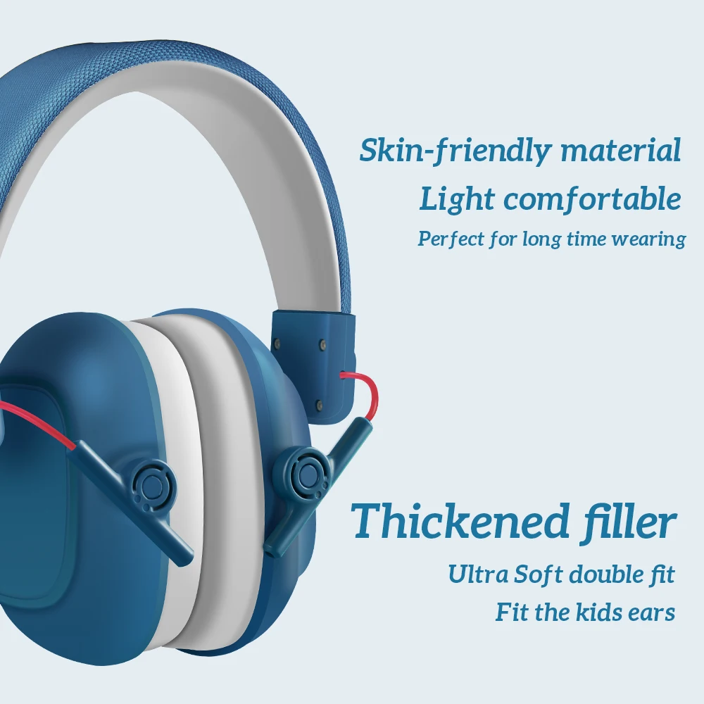 Hearing protector safety earmuff ear protector adjustable headband