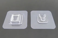Wholesale Acrylic Transparent Removable Double Sided Adhesive Wall Hooks