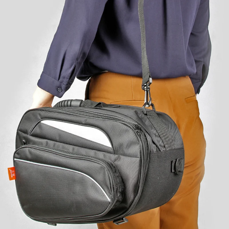 Expanding Motorbike Saddle Bags Motorcycle Pannier