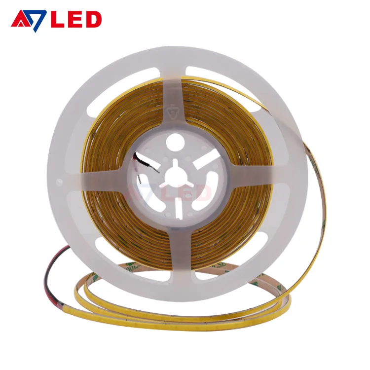 Professional best product Cob light strip 4mm DC12V 528leds IP20 flexible soft LED strip light