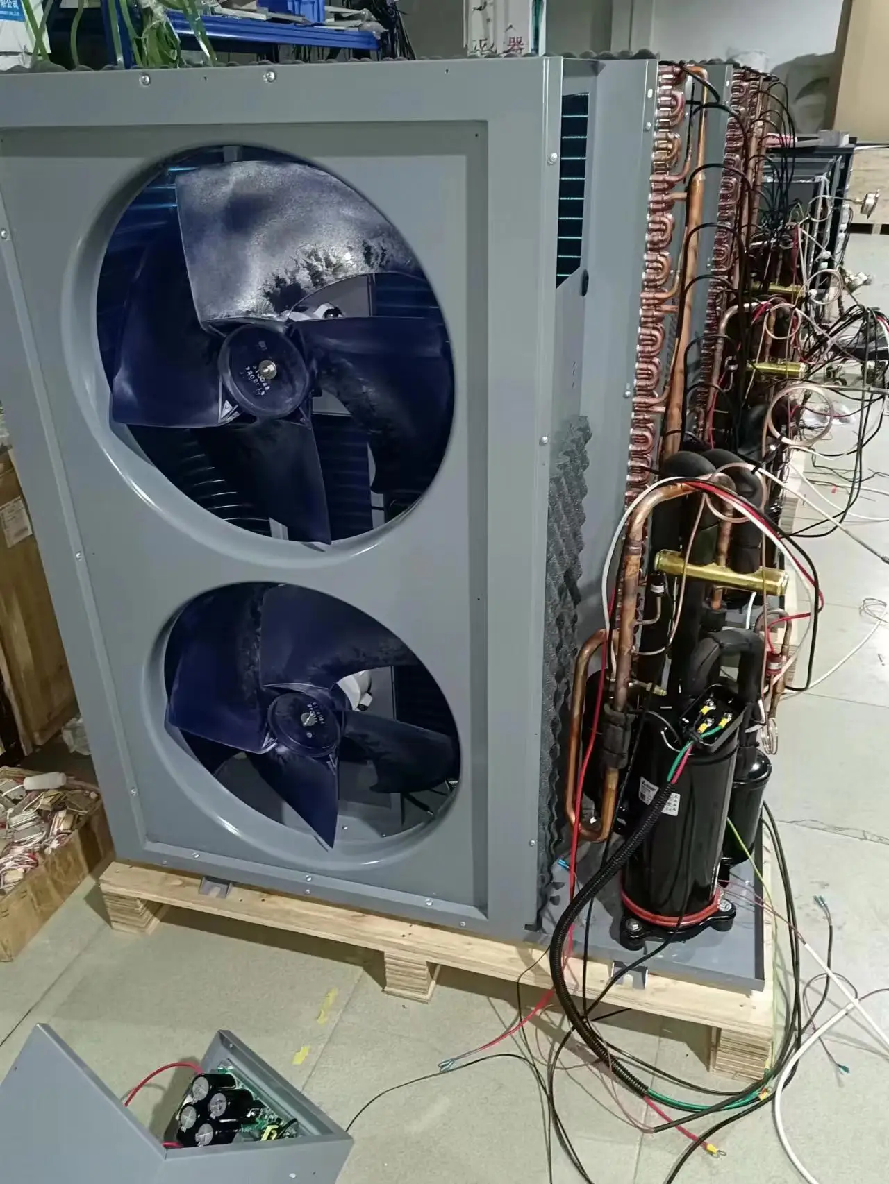 22 кВт 220-240 В R32/R410 тепловой насос с воздушным источником холодной энергии для отопления и