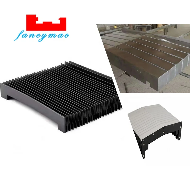 Custom-made lathe machine milling Grinding machine shield cover flexible CNC machine  dust cover