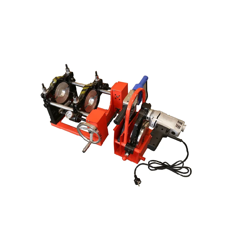 Factory Supply 160mm 2 clamps Manual Butt Fusion Machine HDPE Thermofusion Welding Machine HDPE Pipe Butt Welders