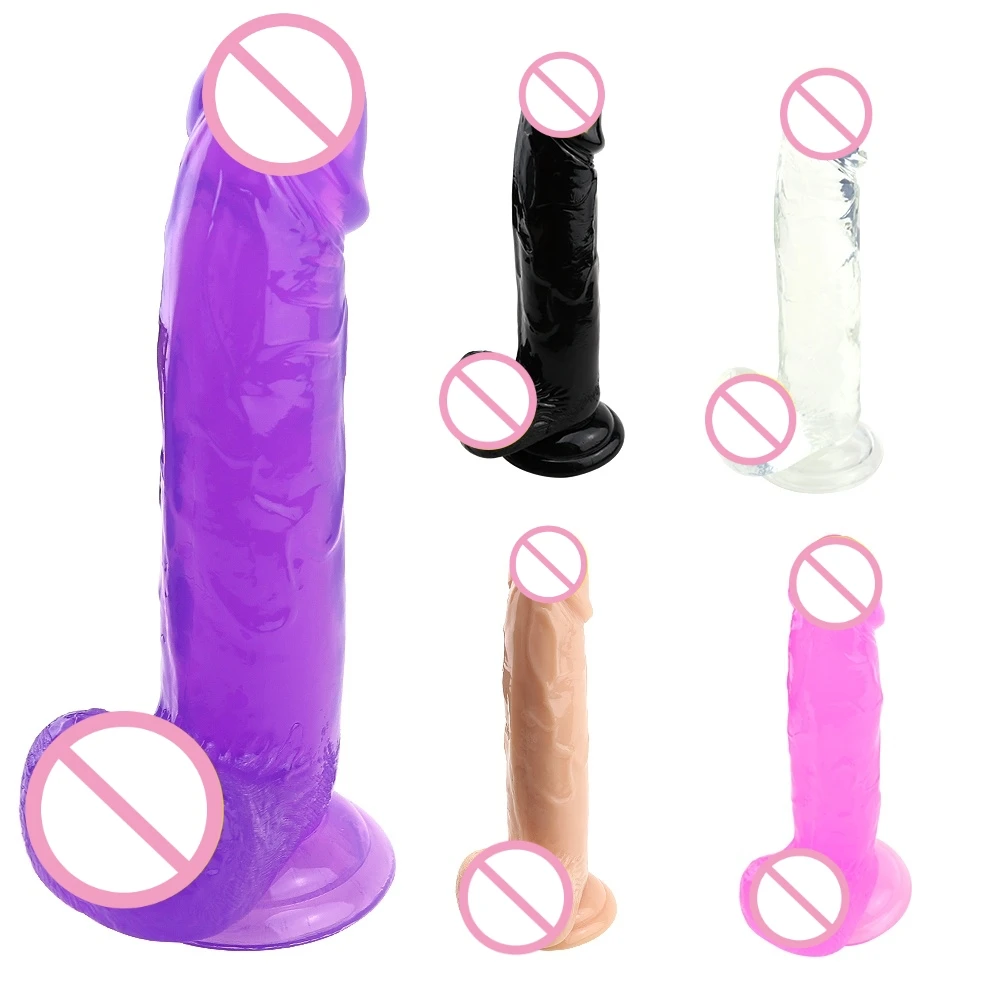 
sex toys super soft plastic rubber silicone wholesale dildo penis for woman female 