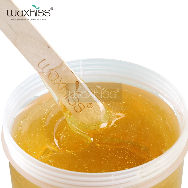 Wholesale Depilation Sugar Paste Natural Hot Selling 300g Waxkiss Hair Removal OEM/ODM Body Sugaring Waxing for Body Feet Using