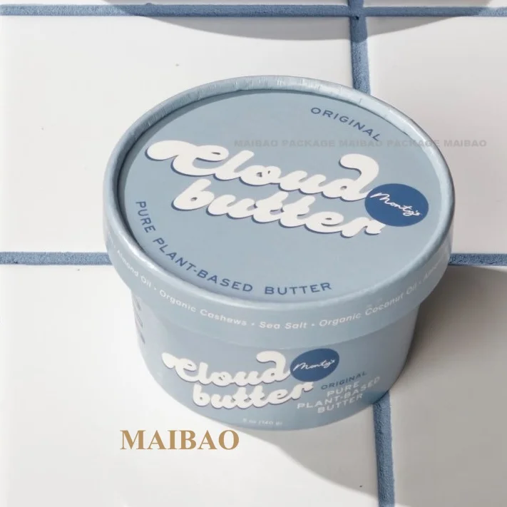 Wholesale High Quality Custom Printed 4oz 12oz 16oz 20oz Frozen Yogurt Paper Cup With Spoon Lip For Ice Cream