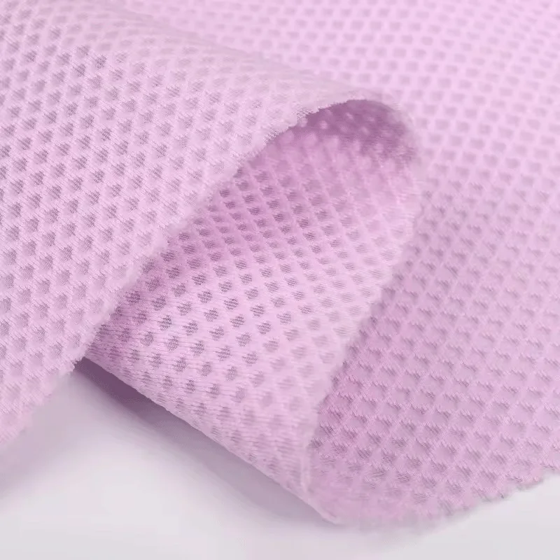 Oeko-Tex Certificated 100% Polyester breathable sandwich mesh fabric for mattress cushion  cover border cushion  2503