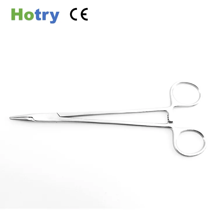 
Class I stainless steel/matte finish surgical laparoscopic needle holder forceps 