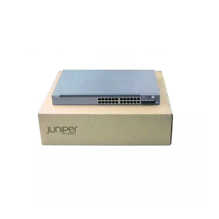 Переключатель EX3400-24P можжевельника EX3400 серии 24 портами PoE + Gigabit Ethernet сетевые коммутаторы Оригинальный