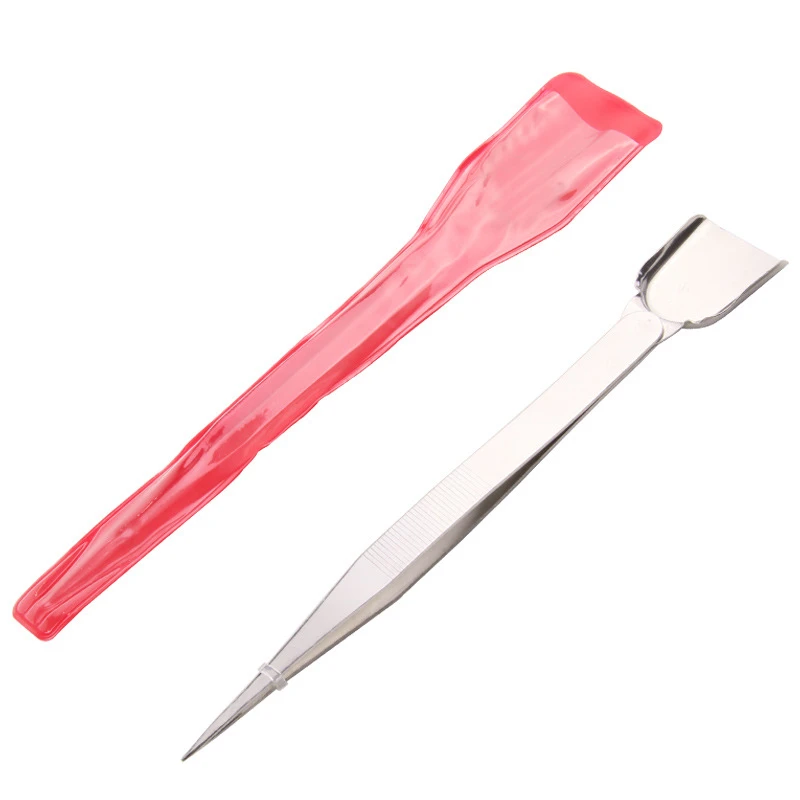 16 см Профессиональный пинцет из нержавеющей стали лопата Алмазный драгоценный камень с лопатками лопаты ювелирные изделия бусины инструмент для сбора страз