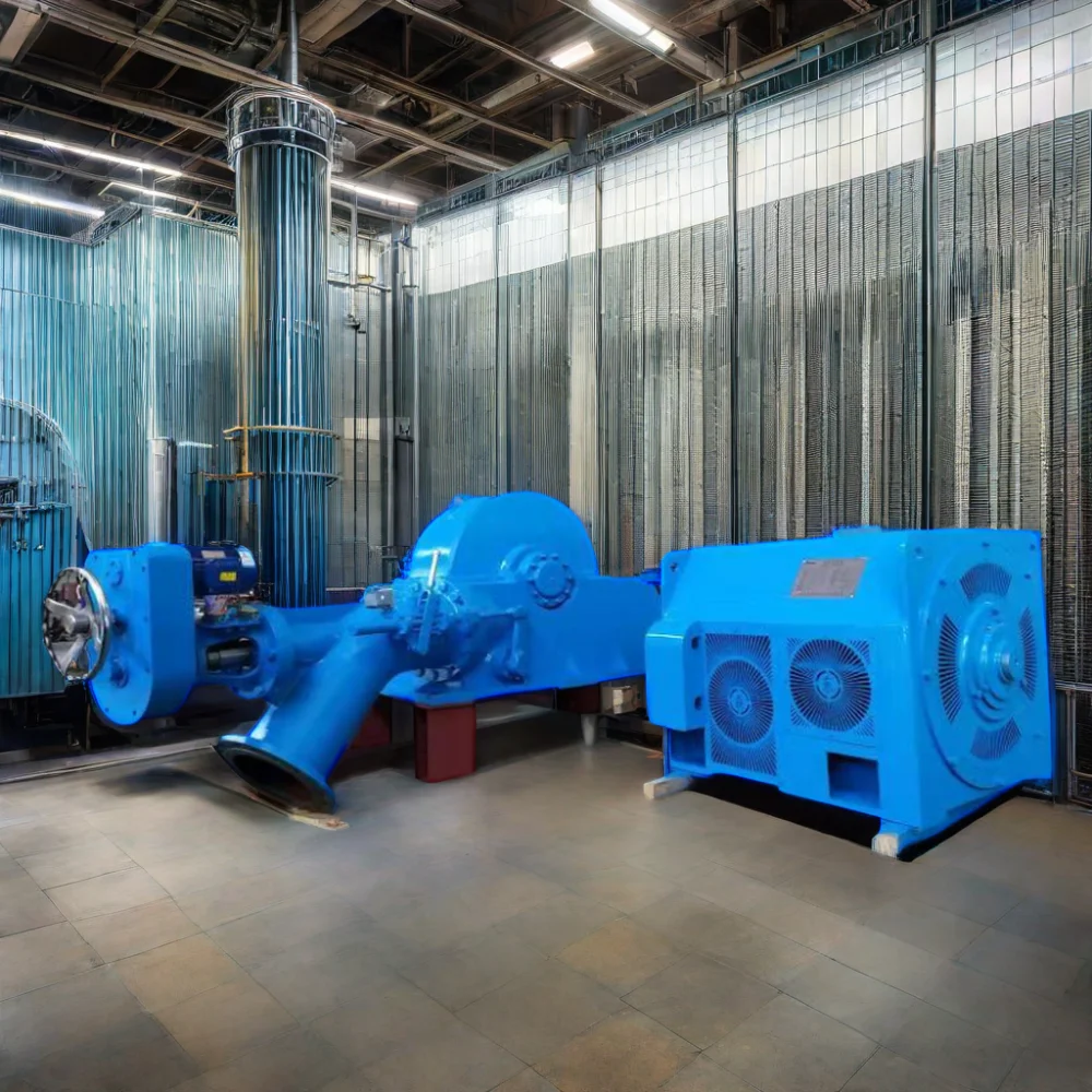 Turgo Water Hydropower Plants Hydro Power Turbine Generator Premium Hydro Generator for Water Hydropower Plants