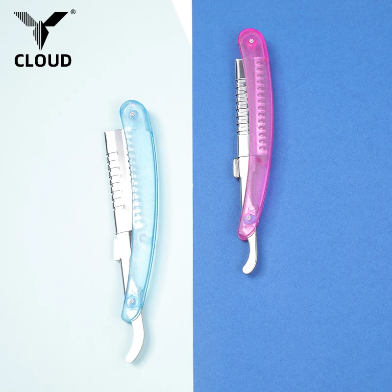 Foldable Barber Plastic Shaving Straight Razor