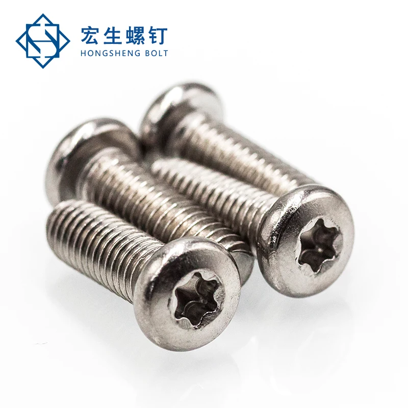 M3 Stainless steel, Torx Round Head with phillips slot bottom price and reliable quality, customization supported,machine screw